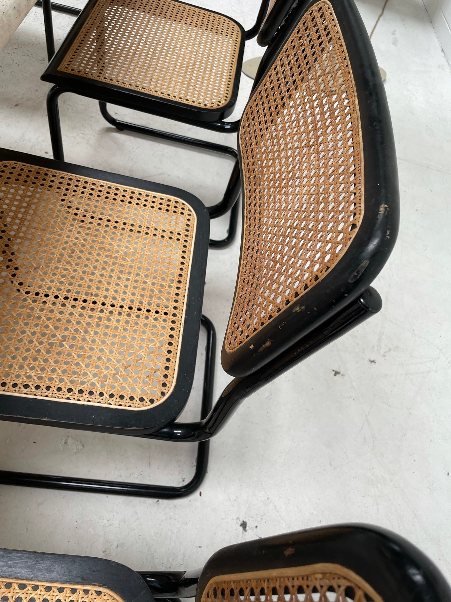 Cesca Style Chairs Black