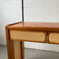 Rattan Console Table With Storage