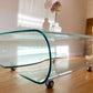 Curvy Glass Coffee Table