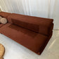Vintage Fler Choc Velvet Modular Sofa / Bed