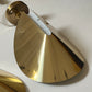 Pair of Vintage Brass Sconces by Aneta, Sweden
