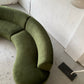 Bespoke Velvet Modular in Deep Botanical Green
