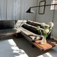 - Custom Italian Vintage Leather Sofa Set