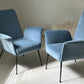 1960s Italian Winged Armchair, Fully Refurbished - Two Available