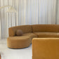 Bespoke Mustard Curvy Modular Sofa