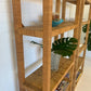 Vintage Rattan Bookshelf