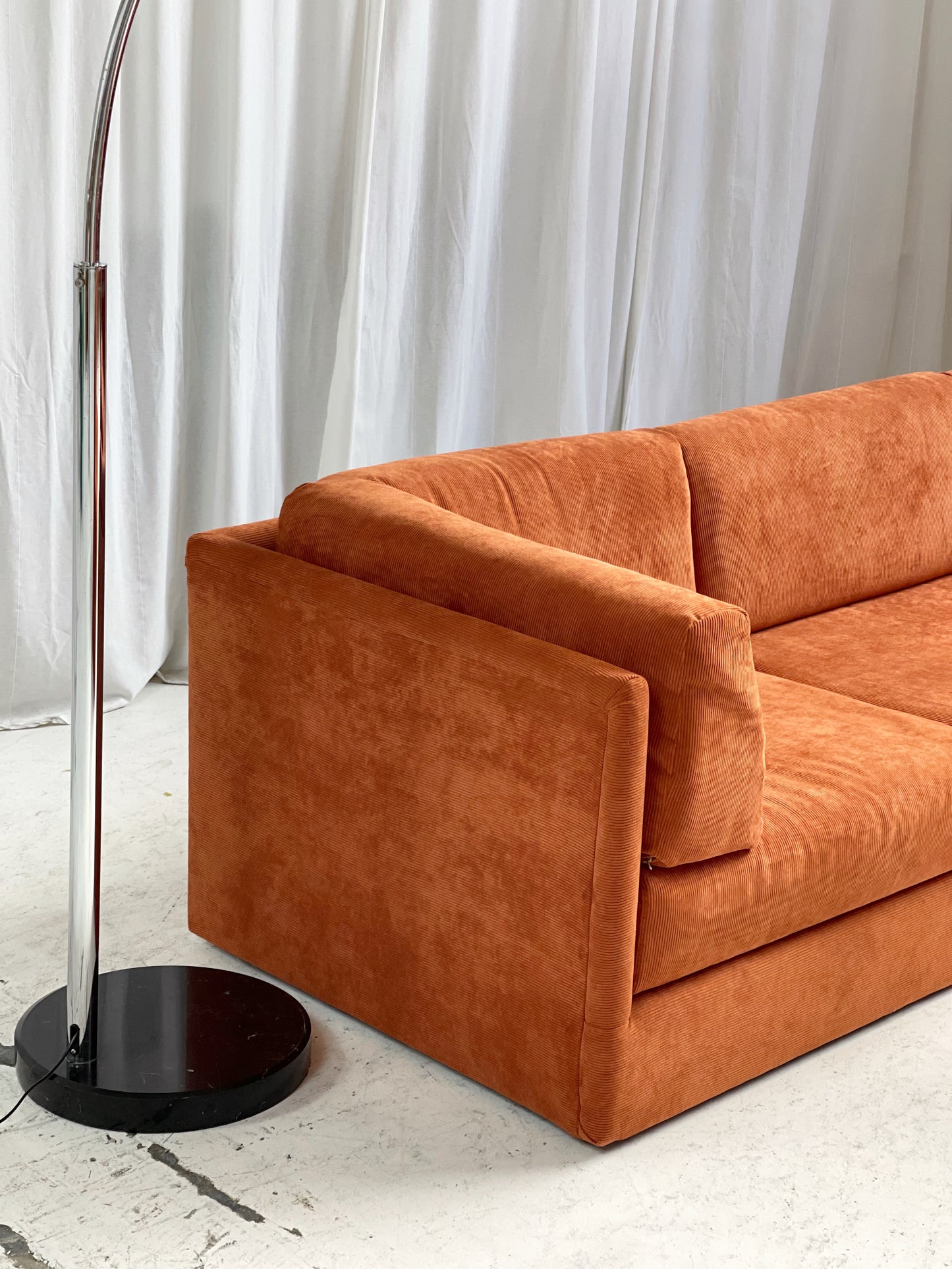 Arc Floor Lamp With Marble Base