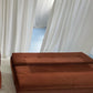 Vintage Fler Choc Velvet Modular Sofa / Bed