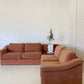 Vintage Parker Velvet Modular Sofa