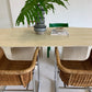 Vintage Travertine Dining Table