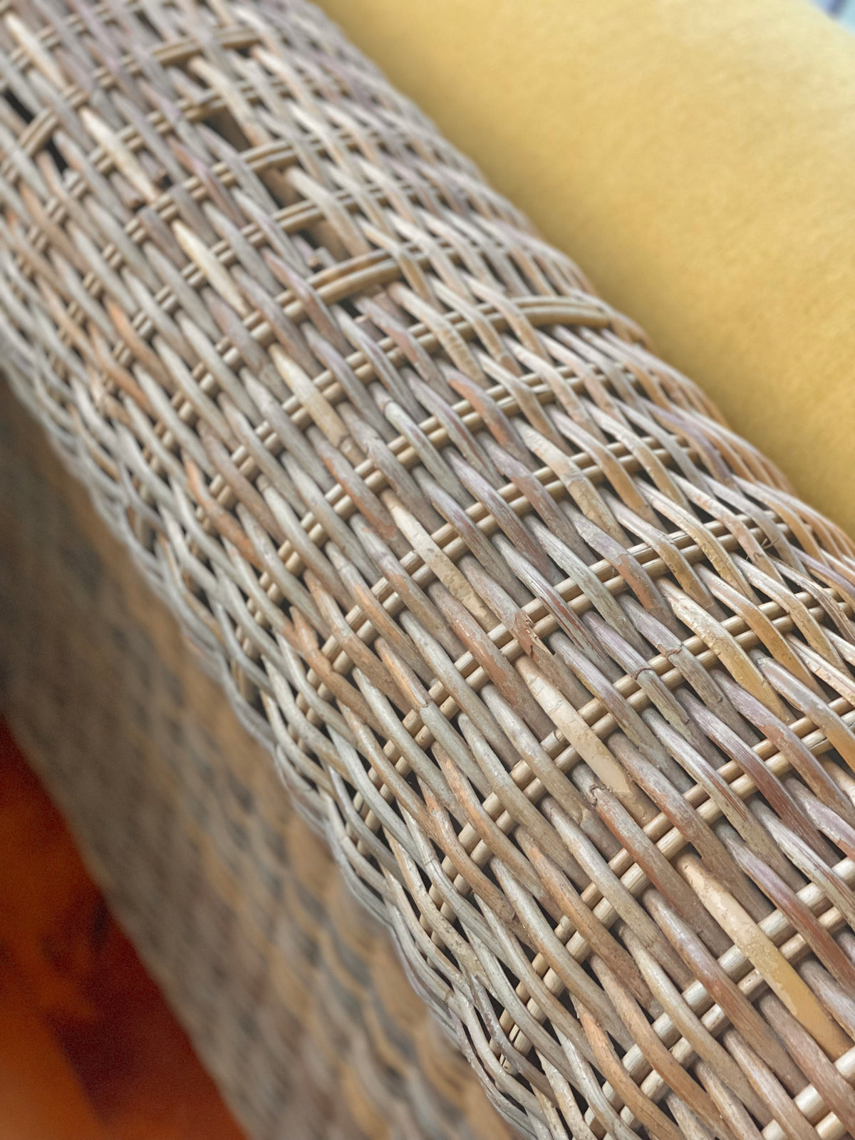 Vintage Rattan Daybed