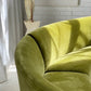 Bespoke Olive Curved Modular Sofa