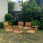Set of 6 Marcel Breuer Cesca B32 Dining Chairs, Made in Italy