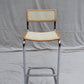Set of Four Cesca Style Cane Bar Stools, made in Italy