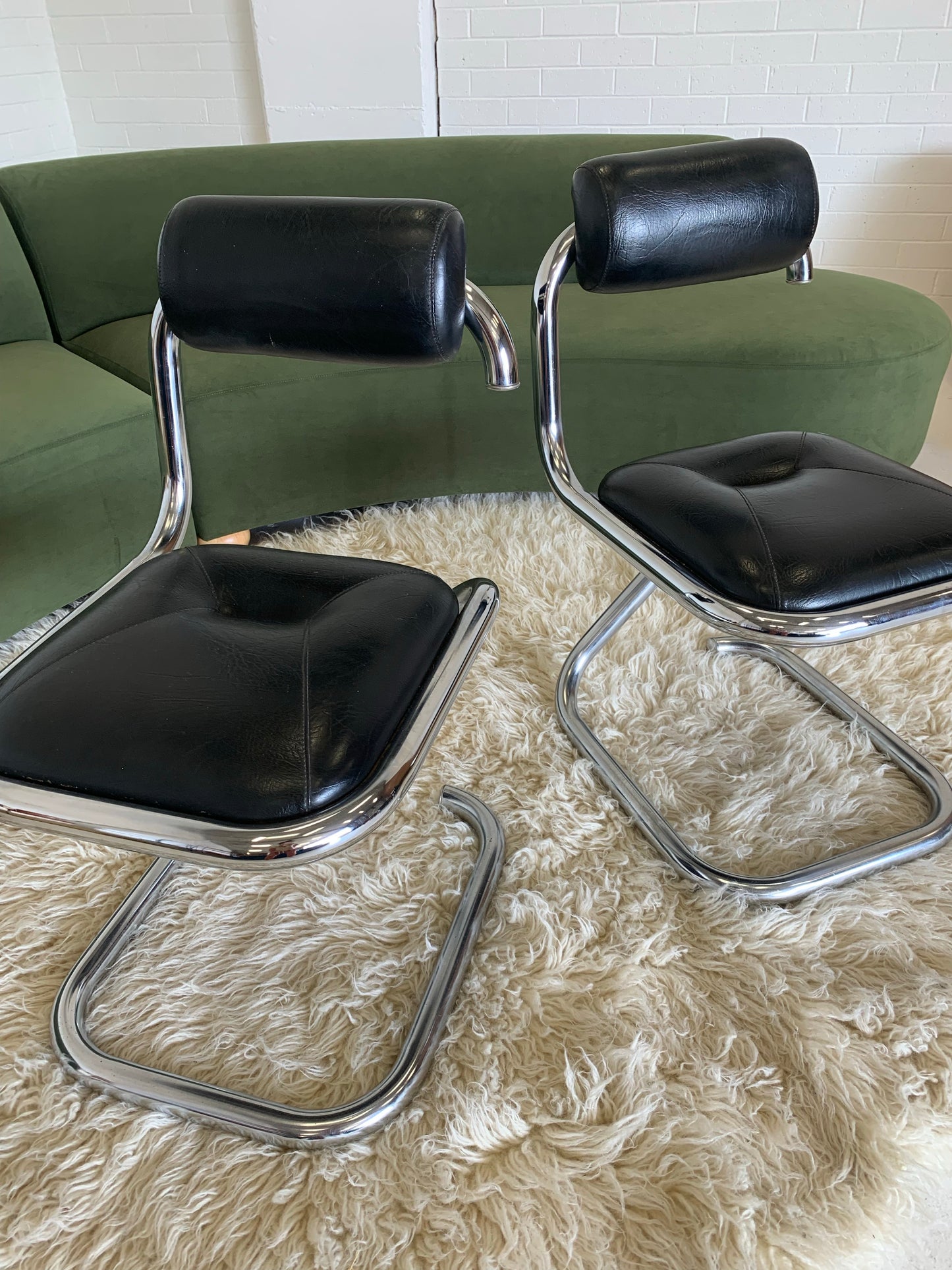 Vintage Chrome Tubular Chair by Tubemaster - 1 Available