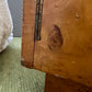 - Set of Two Burl Bedside Tables With Norwegian Rose Marble Tops