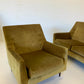 Beautiful Mid Century Velvet Armchairs