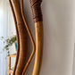 Vintage Italian Bamboo Mirror by Bonacina