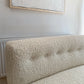 Custom Made Vintage Curved Sofa