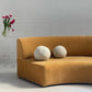 Bespoke Mustard Curvy Modular Sofa