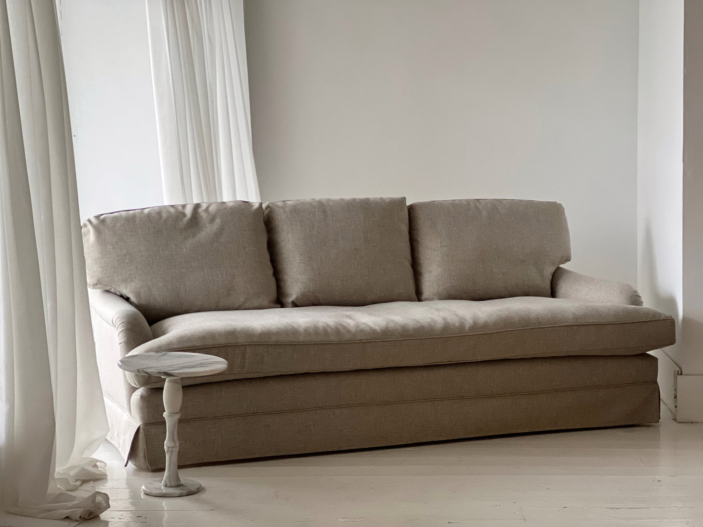 Oatmeal Linen Sofa