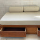 Vintage Handmade Wooden Daybed Sofa