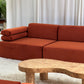 - Copper Velvet Modular Sofa Set
