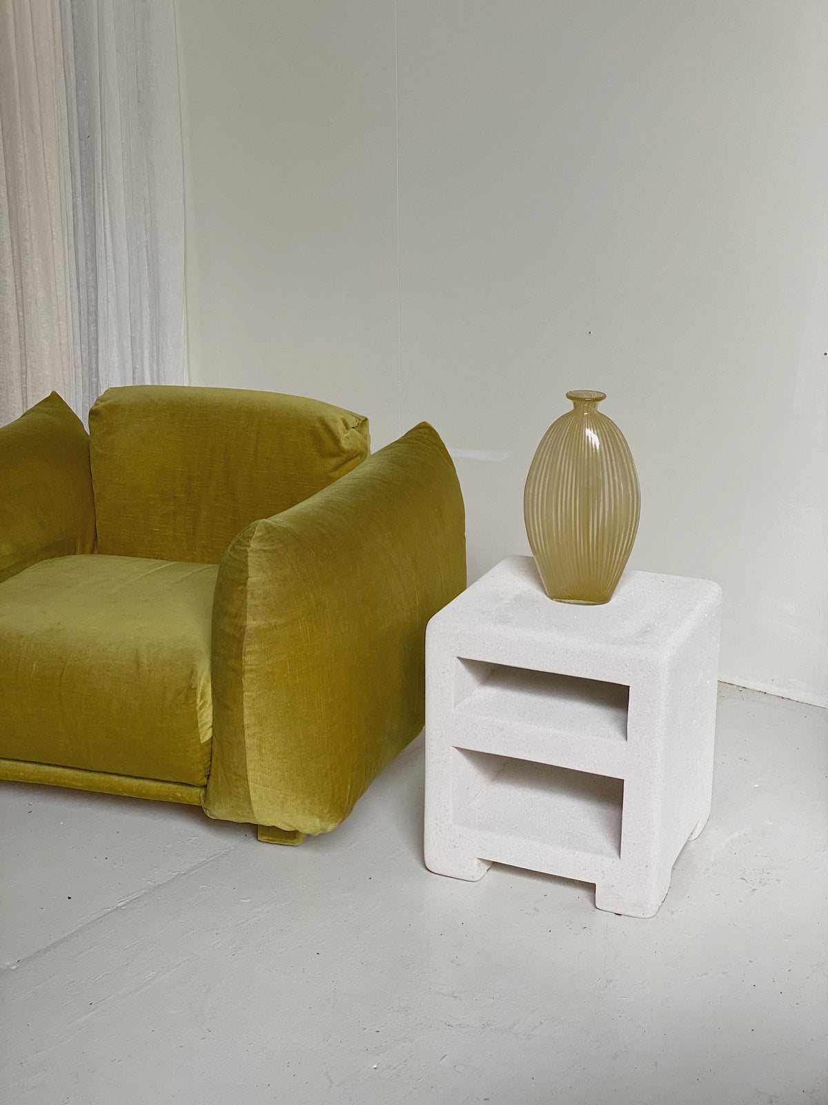 Chubby Velvet Lounge Chair