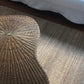 1950s Boomerang Wicker Coffee Table