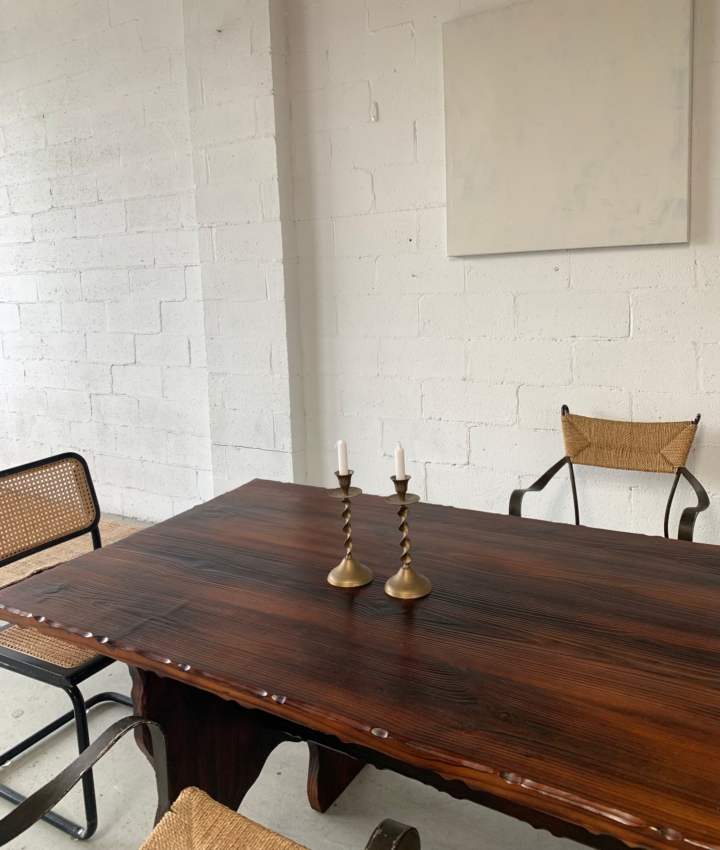 Hand Carved Spanish-Style Dining Table