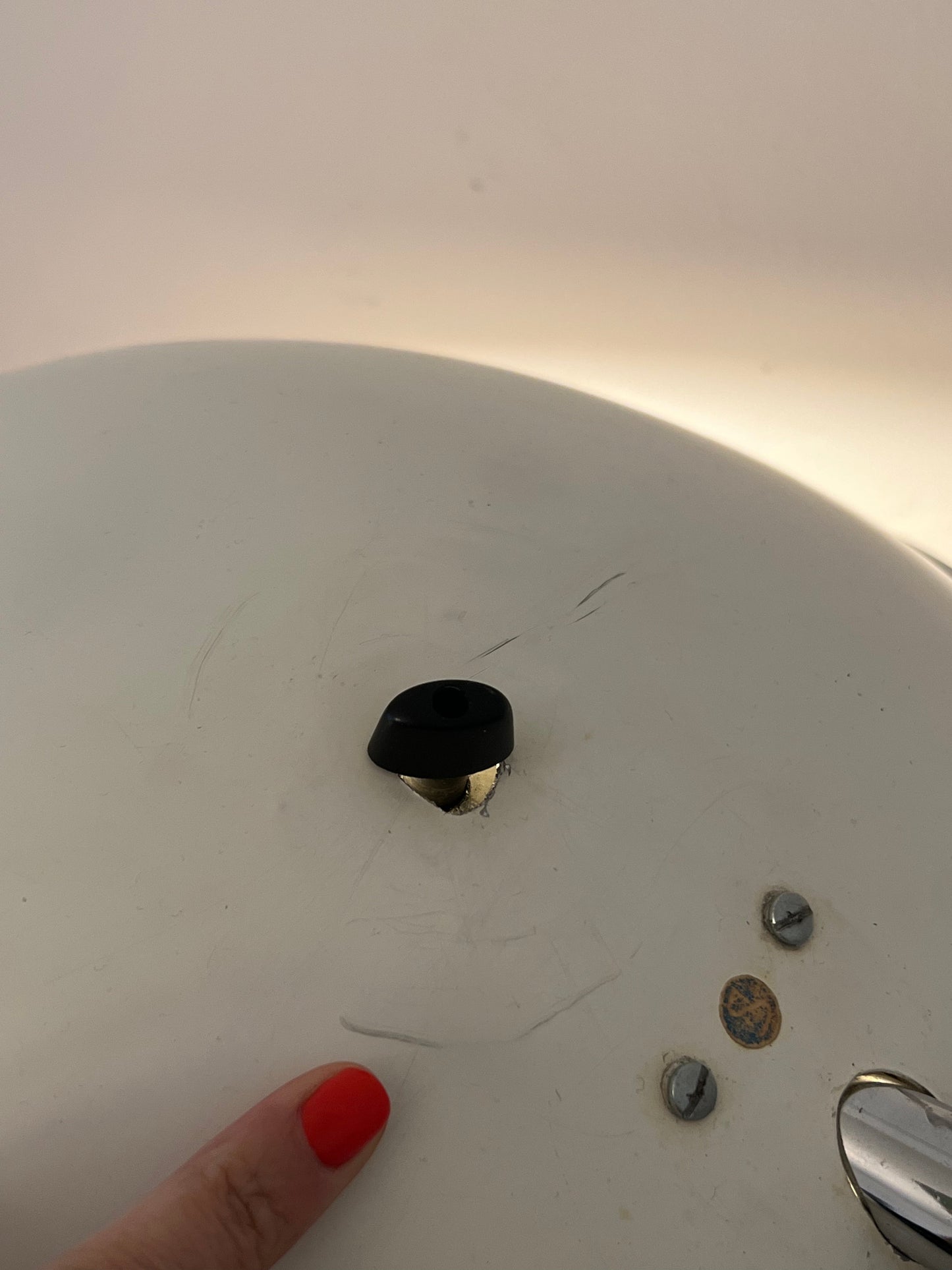 Large Mid Century Swedish Lamp