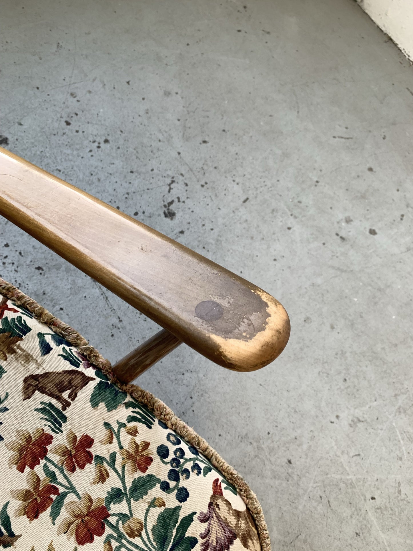 Elm Wood Armchair by Ercol, UK - One Left