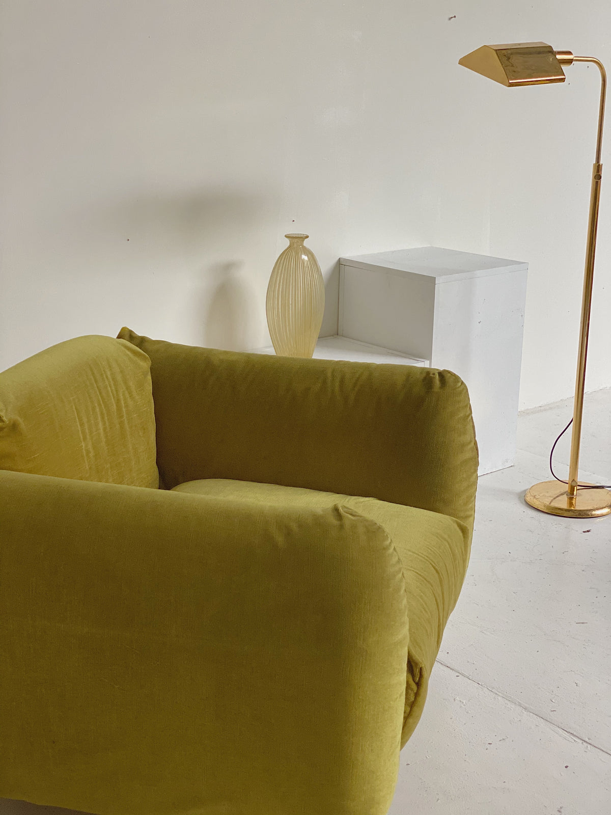 Chubby Velvet Lounge Chair