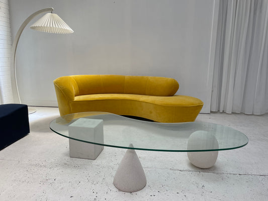 Custom Glass coffee table