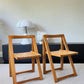Italian Aldo Jacober “Trieste”folding chairs