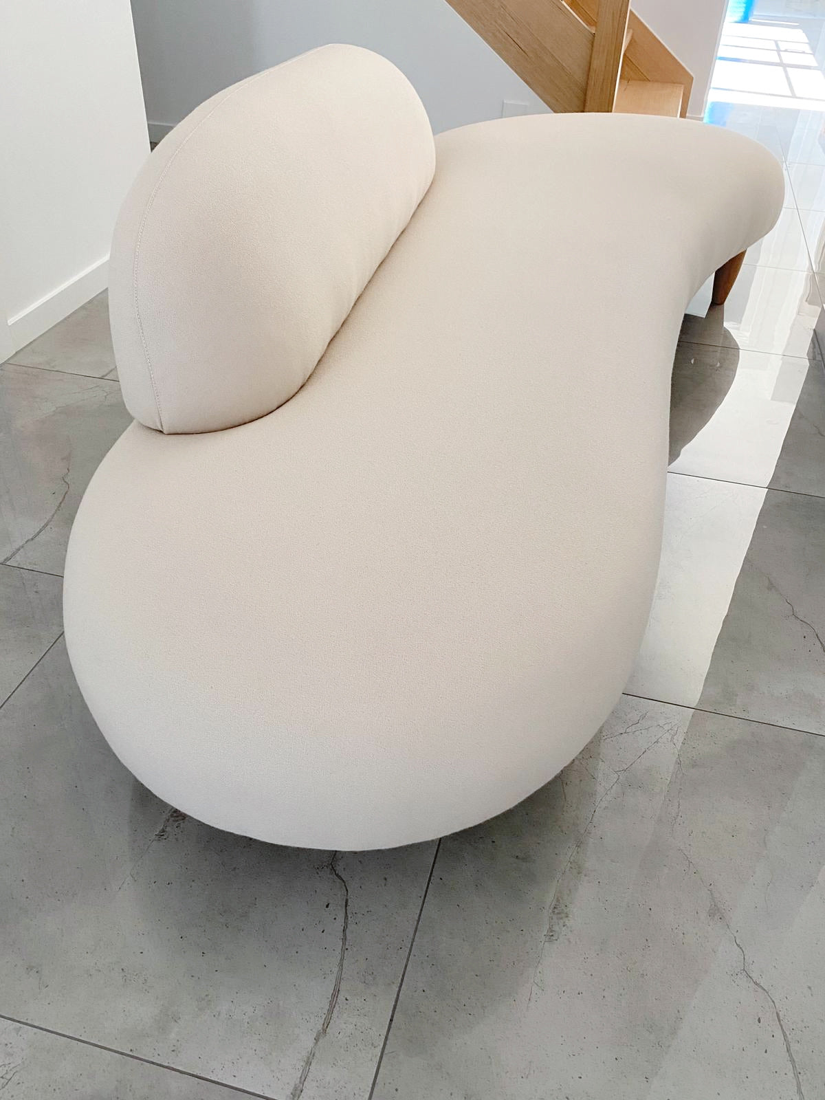 Noguchi Style Sculptural Free-Form Sofa and Ottoman