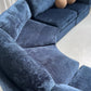 - Bespoke Curved Midnight Chenille Modular Sofa
