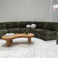 - Bespoke Green Chenille Modular Sofa Set