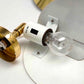 Pair of Vintage Brass Sconces by Aneta, Sweden