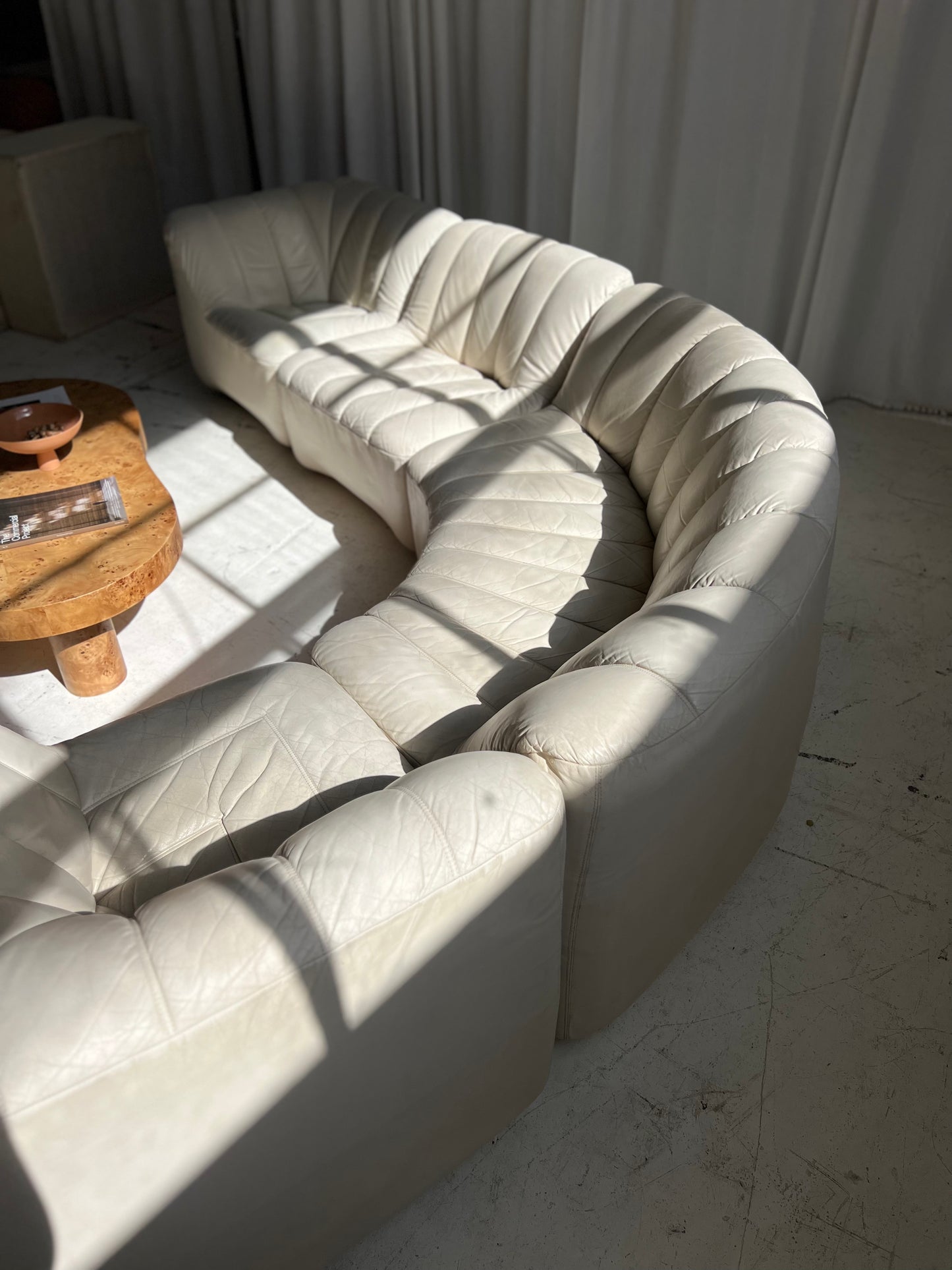 - Featherston Numero VII Modular Set - Cream Leather