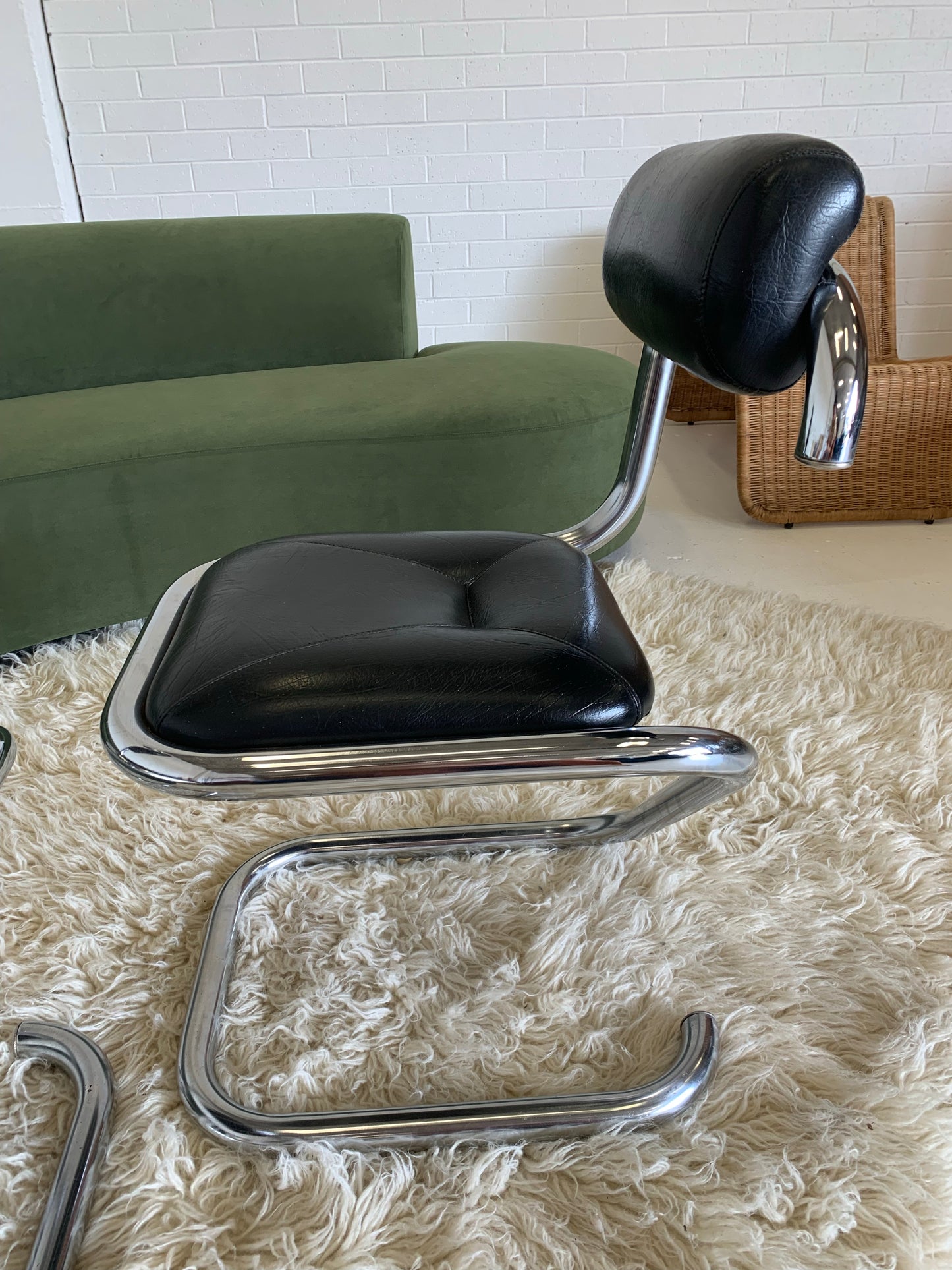 Vintage Chrome Tubular Chair by Tubemaster - 1 Available