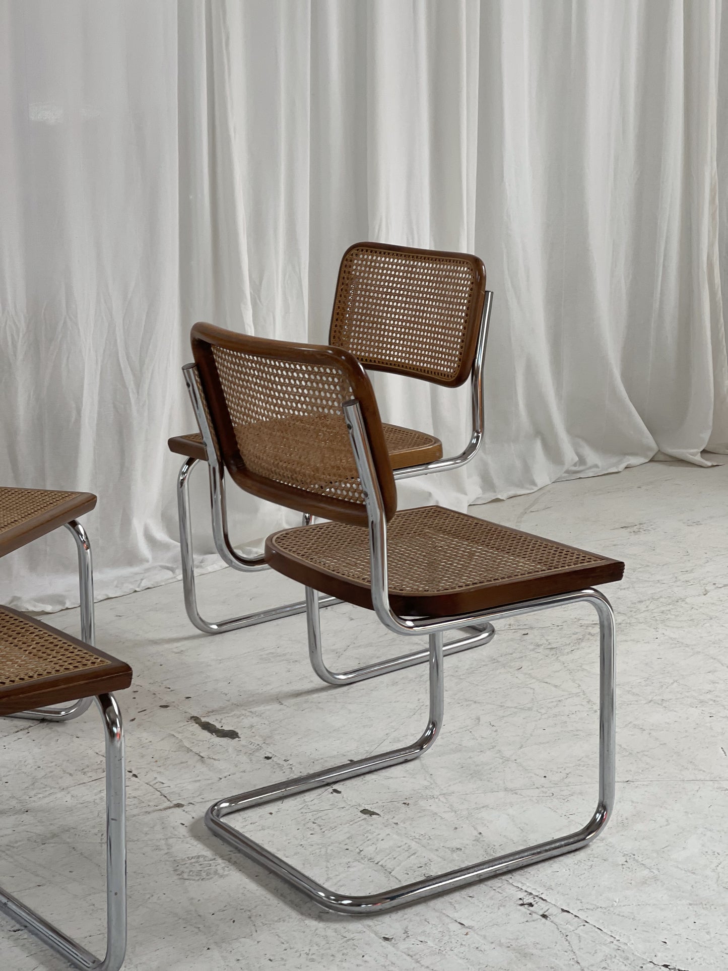 Set of Four Cesca Chairs - Made in Italy